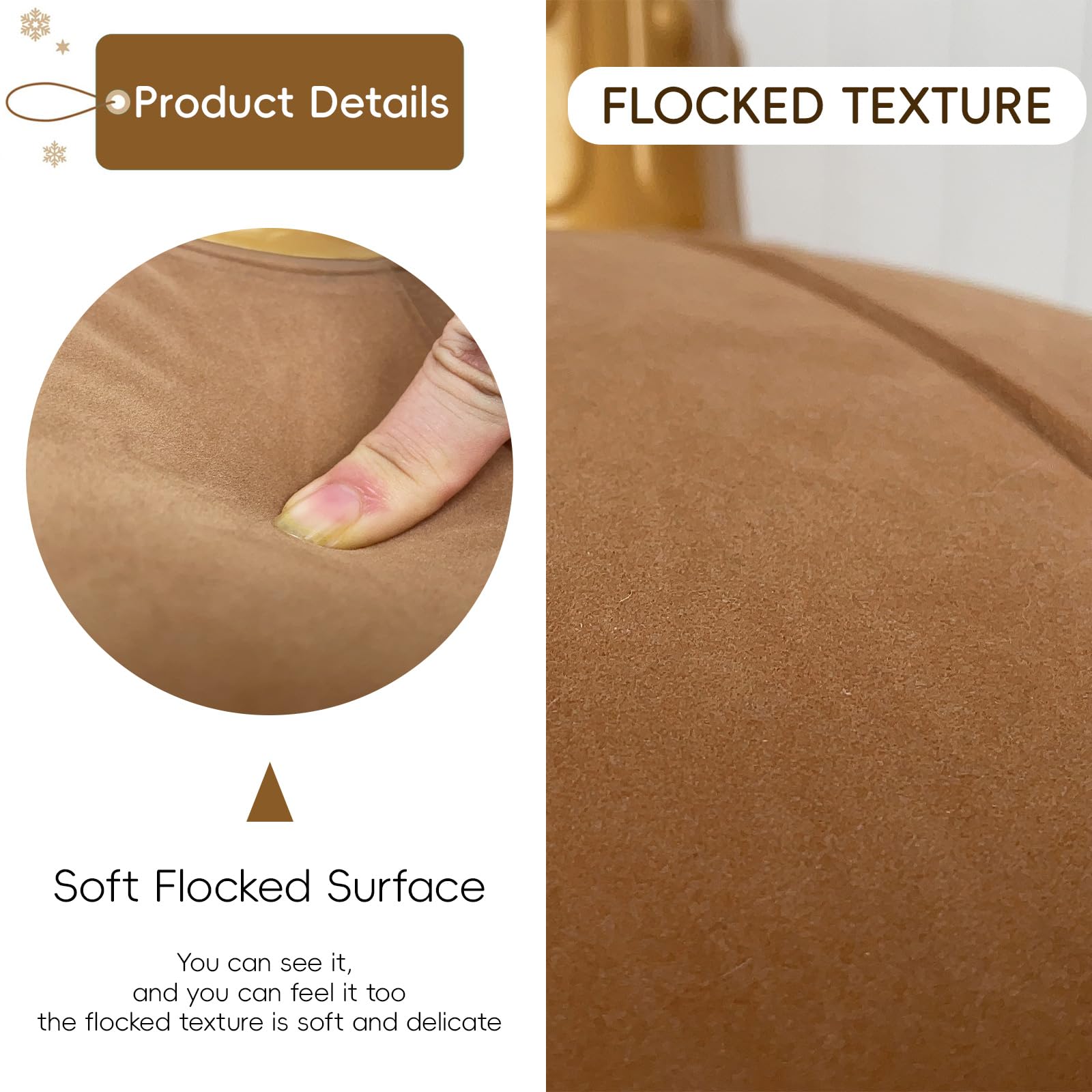 24 Inch Velvet Inflatable Christmas Ball, Large Xmas Ornaments Decoration for Christmas Holiday Yard Outdoor Indoor Decor Lawn Porch